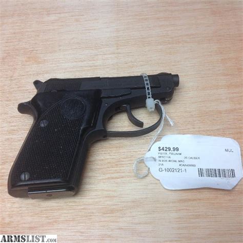 Armslist For Sale Beretta Pistol Model 21a 25 Caliber