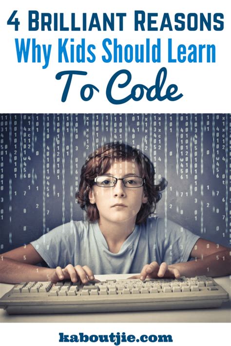 4 Brilliant Reasons Why Kids Should Learn To Code