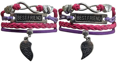 best friend bracelet set best friends jewelry 2 bff bracelets perf infinity collection