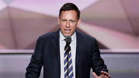 Peter Thiel To Gop Convention Im Proud To Be Gay