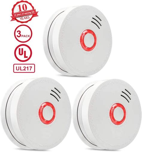 Dual sensors include both photoelectric and ionization sensors. Nest Protect Smoke & Carbon Monoxide Alarm, 3-Pack