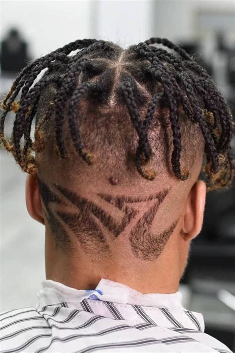 High Top Fade Braids Simple Haircut And Hairstyle