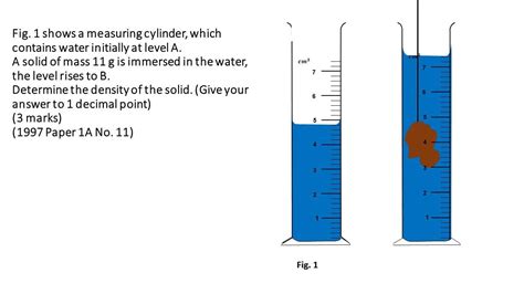 Measurement Of Density Using A Measuring Cylinder Youtube