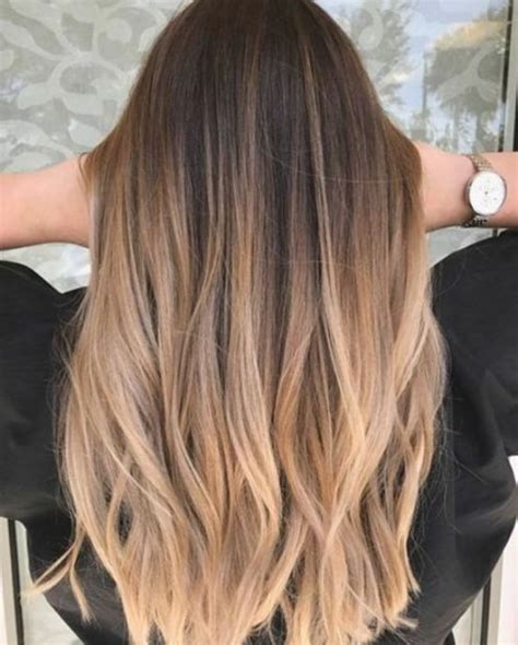 ombre straight hair brown ombre hair blonde ombre hair dark hair balayage hair brown to