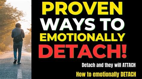 How To Detach From People And Situations Foolproof Ways To Master