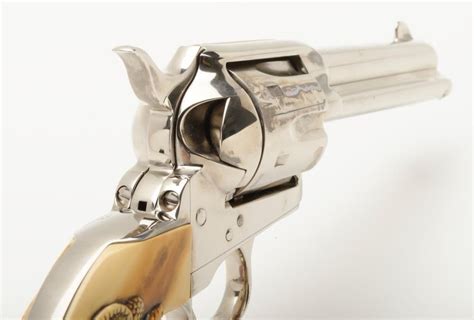 Colt Single Action Army Revolver In 44 40 Caliber 4 ¾ Barrel
