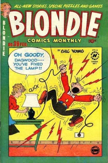 Blondie Comics Monthly Covers Blondie Comic Old Comic Books Comics
