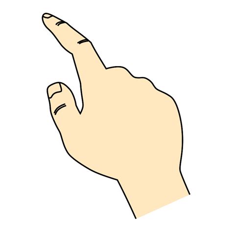 Hand With Finger Pointing Clipart Best