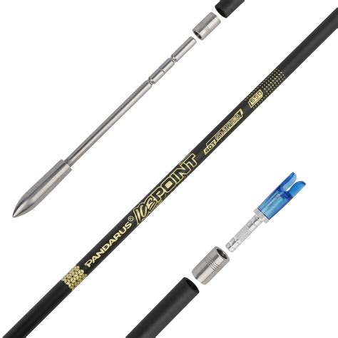 12x 40t Carbon Arrows Shafts 001 Nocks Inserts Id32mm Bow