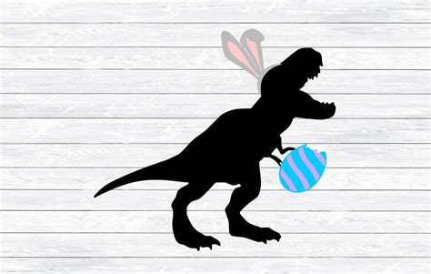 Dinosaur Svg, Boy Svg, T-Rex, bunny ears, Egg, DXF, PNG, SVG, files for