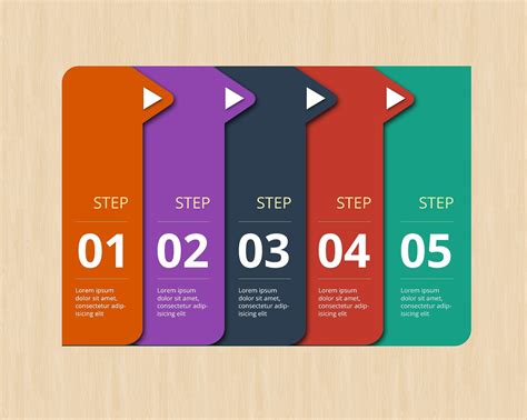 Infographic steps elements templates | Infographic templates, Templates, Infographic