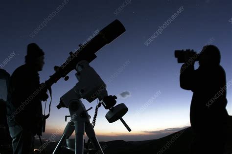 Amateur Astronomers Stock Image C0115384 Science Photo Library