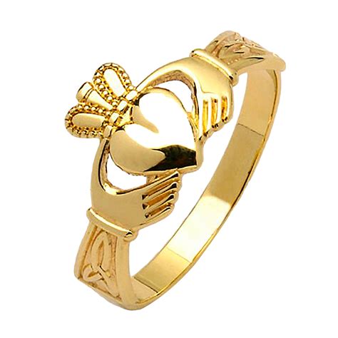 Claddagh Gold Ring | Trinity | Irish Claddagh Ring | Fado
