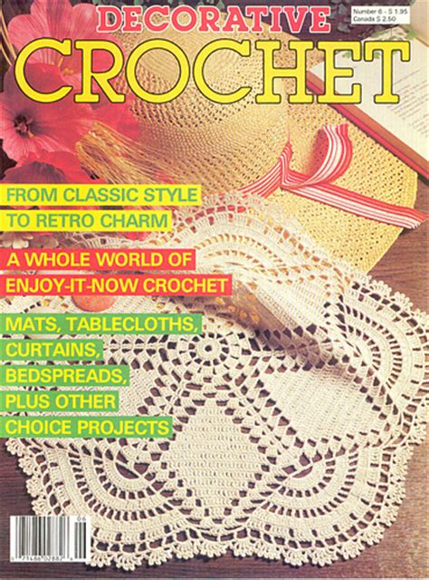 Patterns > decorative crochet > decorative crochet, november 1990, #18. Ravelry: Decorative Crochet Magazine, November 1988 #6 ...