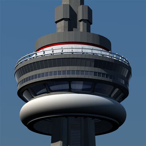 3d Toronto Cn Tower