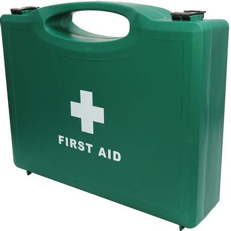 Qualicare Empty Large Standard Green 1 50 Person First Aid Kit Box