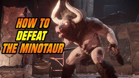 Assassin S Creed Odyssey Guide How To Defeat The Minotaur Youtube
