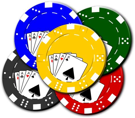Poker Chips Vector Art image - Free stock photo - Public Domain photo png image