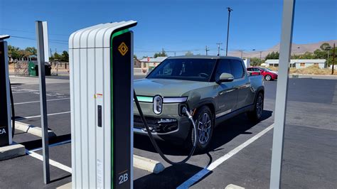 California Rivian Charging Network Stations Charging Experience And Photos From Visit Rivian