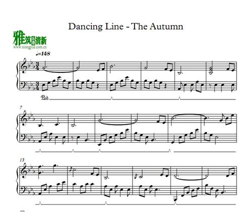 跳舞的线dancing Line The Autumn钢琴谱 雅筑清新个人博客 雅筑清新乐谱