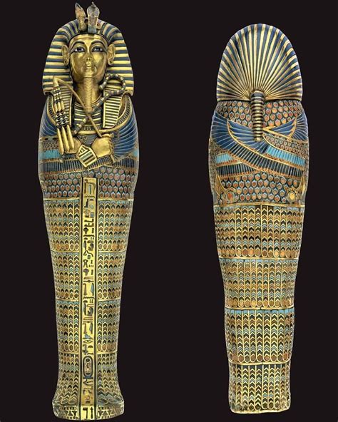 Landofgods 🇪🇬 On Instagram Miniature Coffin Of Tutankhamun The