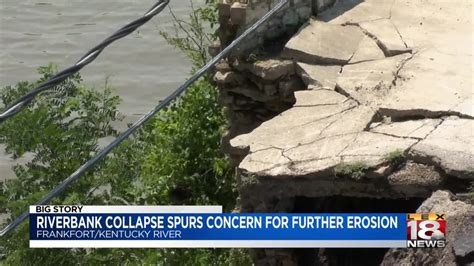 Riverbank Collapses In Franklin County No Injuries Reported