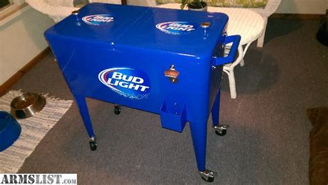Armslist For Sale Bud Light Deck Or Patio Cooler With Wheels