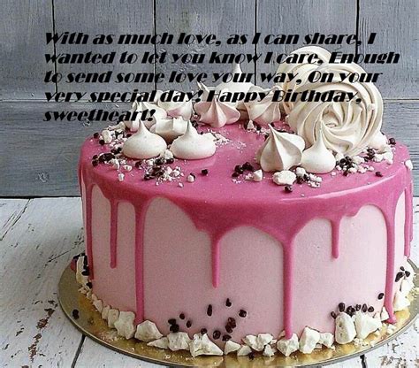 Happy Birthday Wishes Cake For Her Birthday Cake Quotes Best Birthday