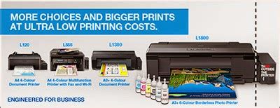 These products provide effective results and can be purchased depending on one's preferences and objectives. Epson L1800 A3 Printer Price in Malaysia - Driver and Resetter for Epson Printer
