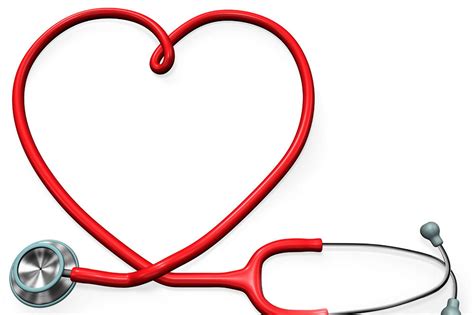 Medical Clipart Heart Stethoscope Pencil And In Color
