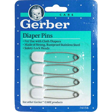 Gerber Diaper Pin Plain Household Cannatas