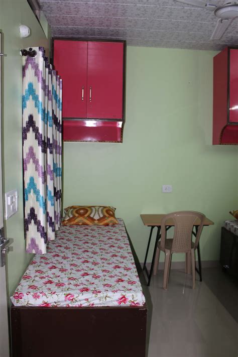 Single Room For Pg Hostel Room Bedroom Decor Colorful Room Decor