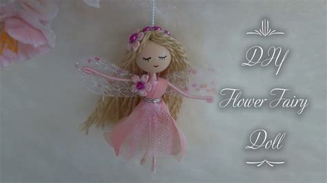 Diy Flower Fairy Doll How To Make High Low Dress For Fairy Doll Búp