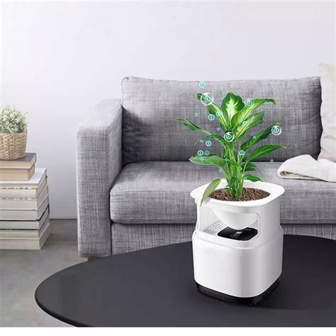 Air Purifier And Plant Stand Petagadget
