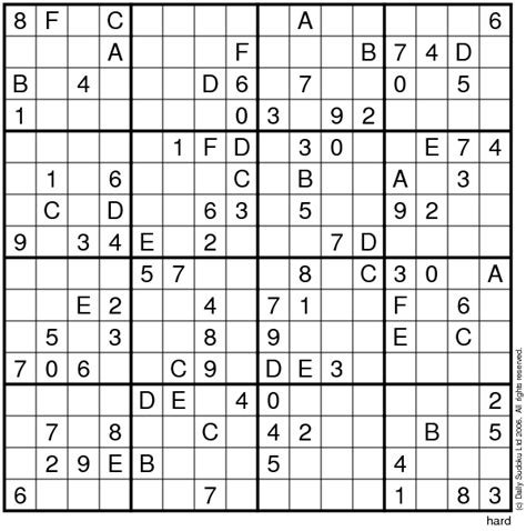 Super Sudoku 16x16 Shefalitayal