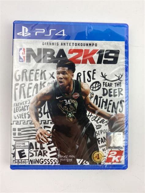 Nba 2k19 Playstation 4 Ps4 2018 Sports Basketball Game Brand New