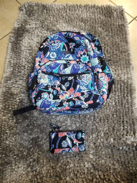 Bundle vera bradley backpack an wallet | Vera bradley backpack, Vera bradley, Vera