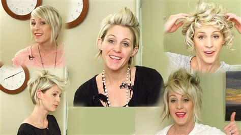 How To Style Short Hair Youtube 25 Cute Short Hairstyles Haircuts How