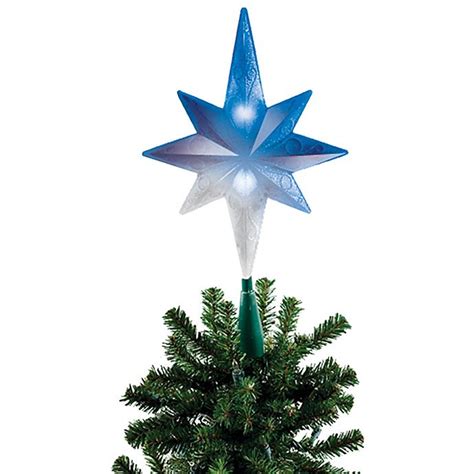 Brite Star Battery Operated Color Changing Bethlehem Star Tree Topper
