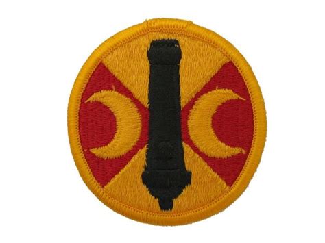 Us Army 210th Field Artillery Brigade Full Color Patch Ira Green