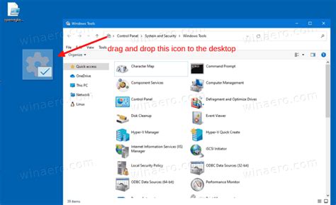 How To Create Windows Tools Folder Shortcut In Windows 10