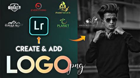 How To Create And Add Logo Png In Lightroom Mobile 😳 Lightroom New