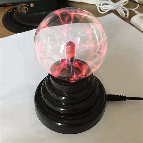 Magic Plasma Ball Sphere Light 220v 3 4 5 6 Inch Table Light Night Lamproom T Box Novelty