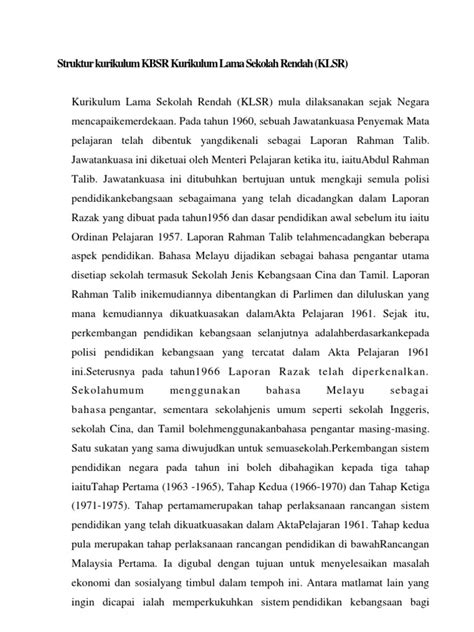 An example of a friendly letter. klsr,kbsr,kssr