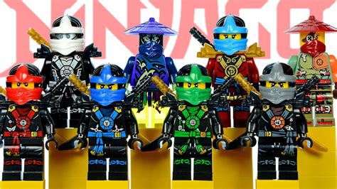 Lego Ninjago In Deepstone Robes Knockoff Minifigures Set 20 Review W Kai Lloyd Cole And Jay Youtube