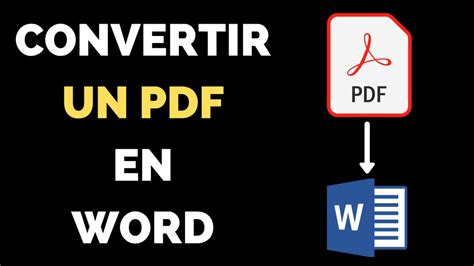 Convertir Pdf En Word Gratuit En Ligne Printable Templates Free