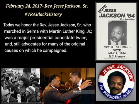 Today We Honor The Reverend Jesse Jackson Sr Vrablackhistory