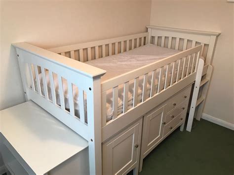 Marks And Spencers White Wooden Cabin Bed In Barnet London Gumtree