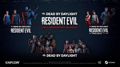 Dead By Daylight Launches Resident Evil Collaboration Bundle The Lodgge