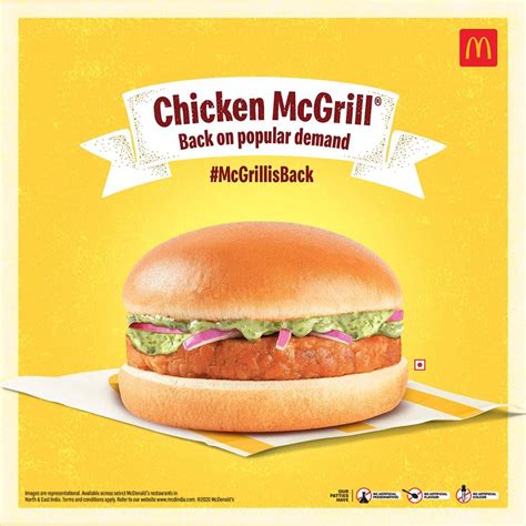 Mcdonalds India Brings Back The Signature Budget Friendly Chicken Burger